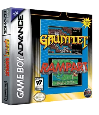 jeu 2 Games In One! - Gauntlet + Rampart